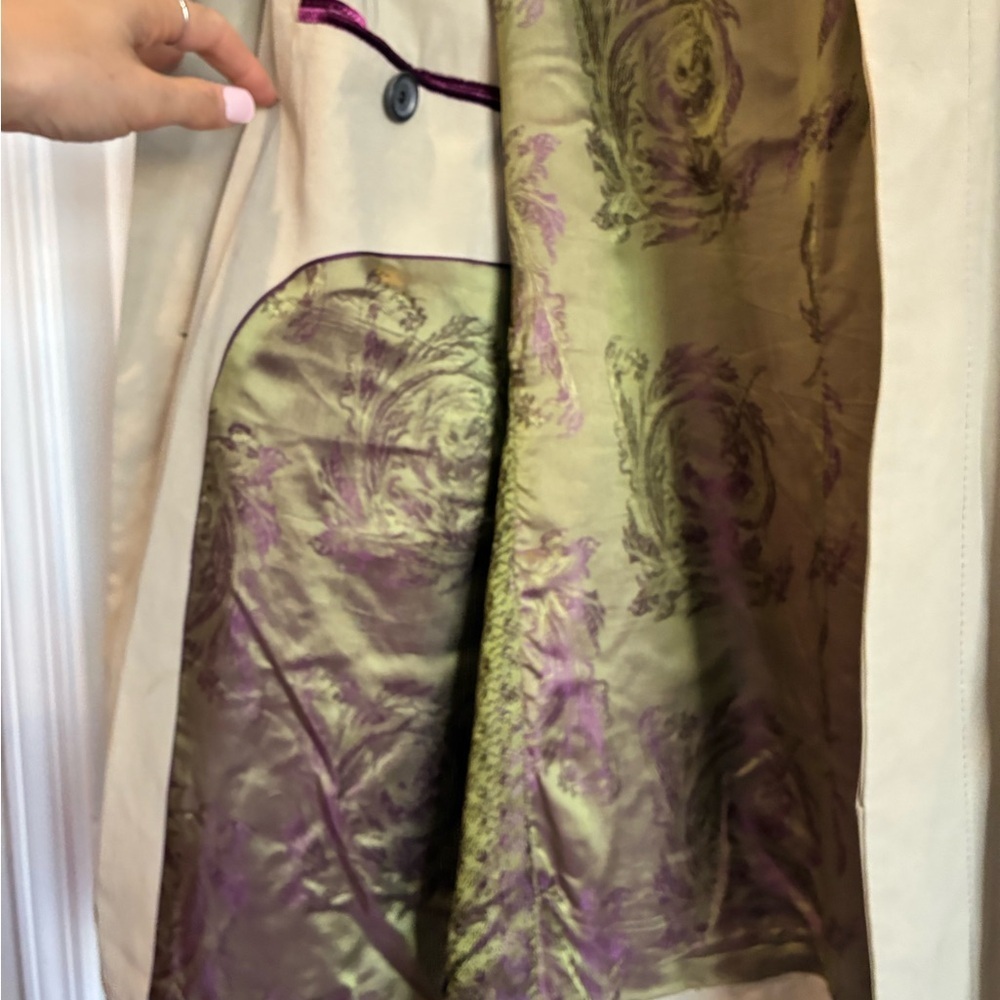 Ted Baker London trenchcoat size 6 - Picture 6 of 6